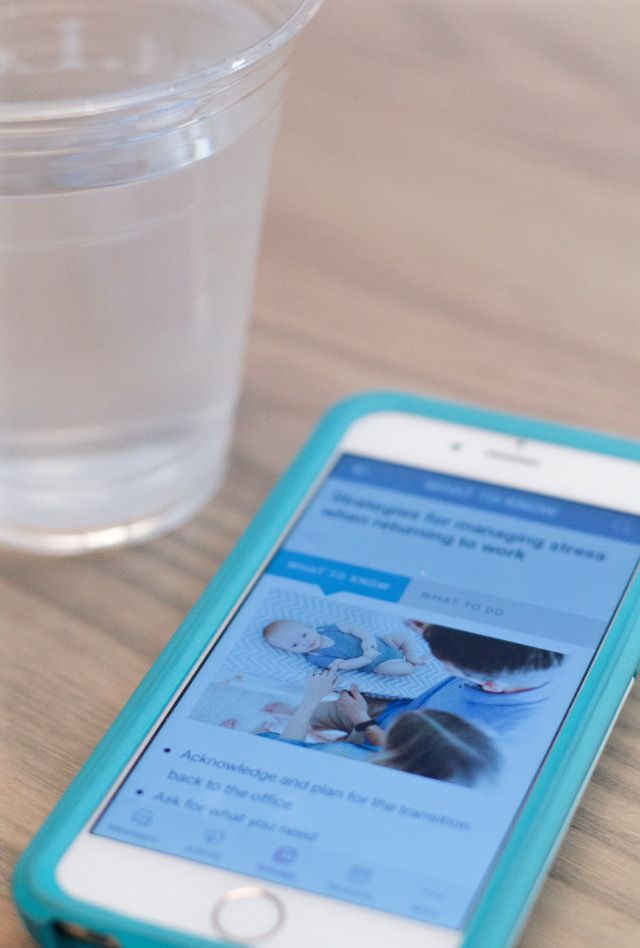 water and nutrimom app
