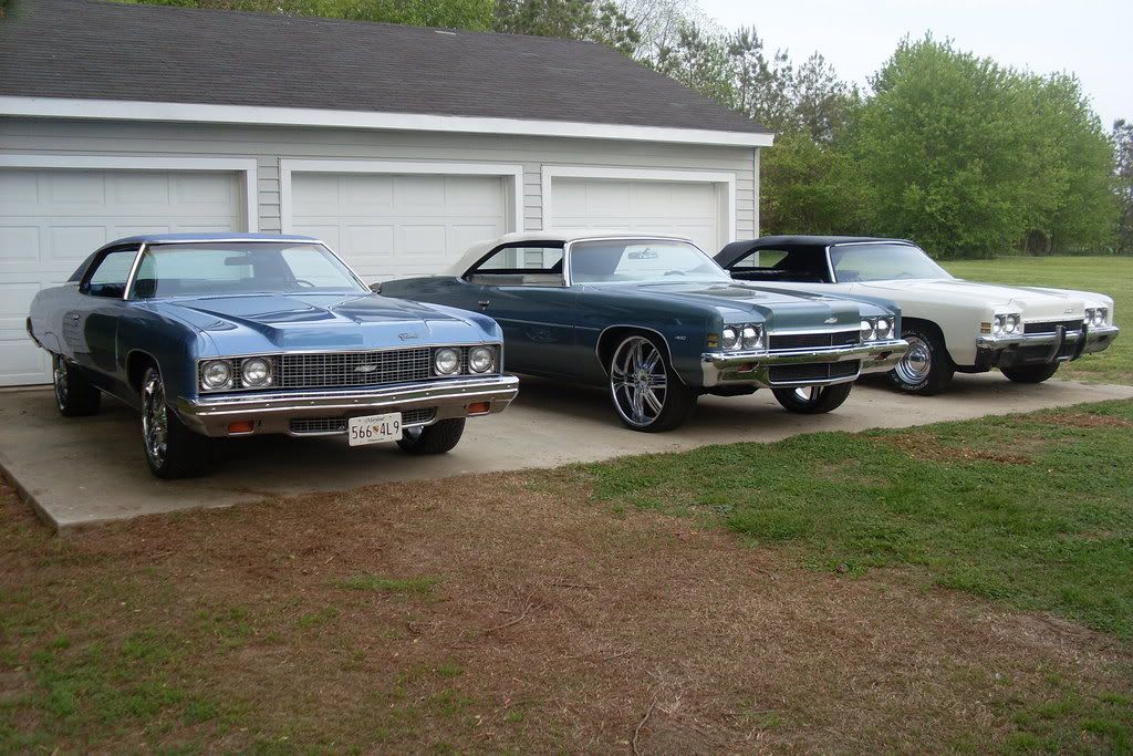 1973 IMPALA ON 2' 1972 IMPALA ON 2'S AND ANOTHER 1972 THAT'S UNDER 