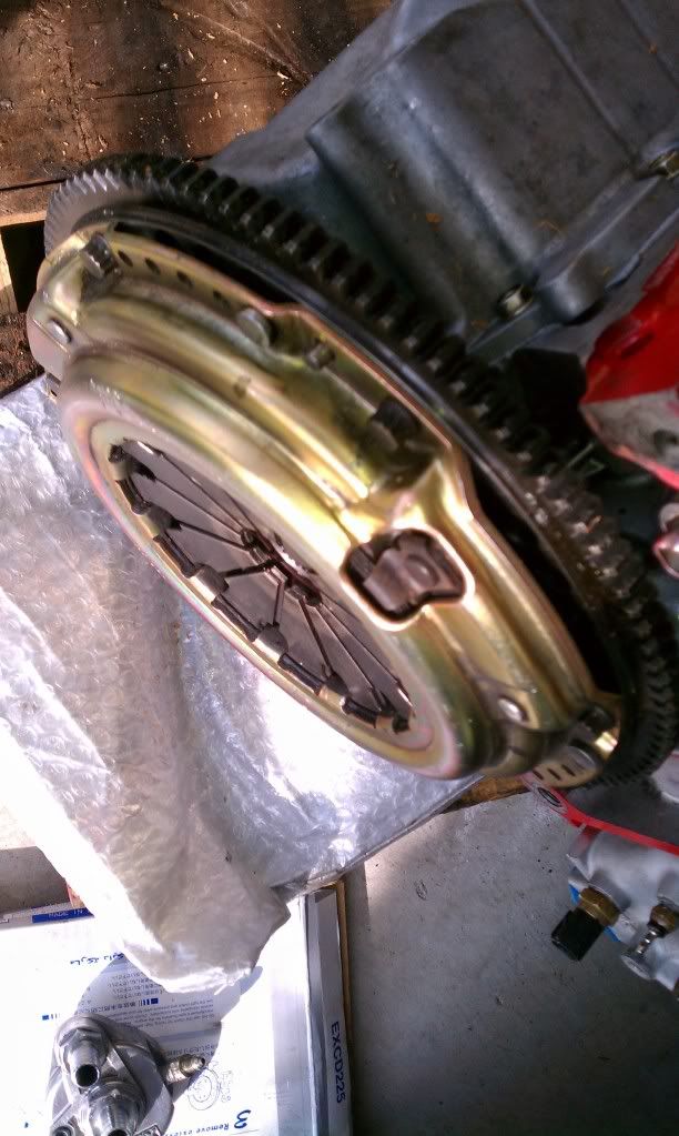 Clutch pressure plate wont fit dowel pins.....! Honda