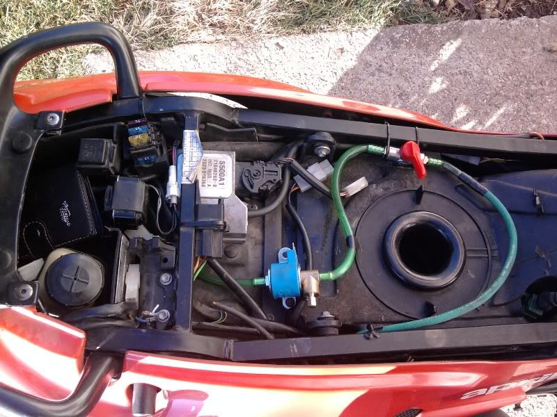 Home made chain oiler