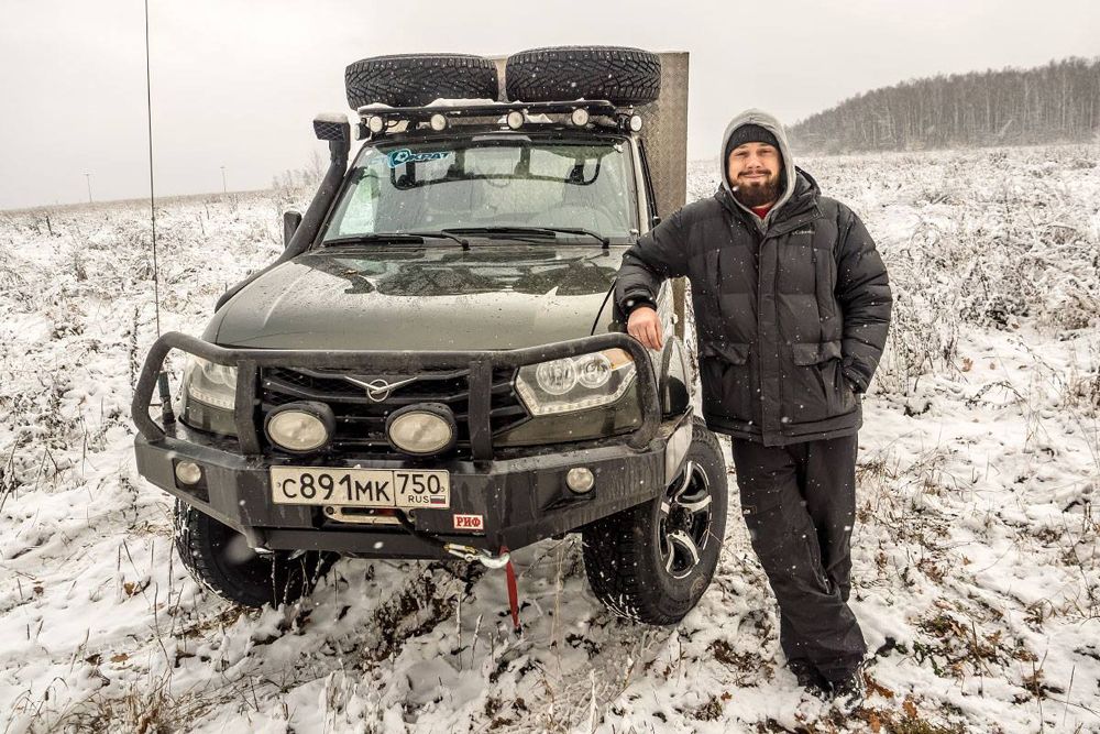 Блог alekseyklimov: #УАЗCargoCamperEdition: Зимняя резина Nokian Hakkapeliitta LT2