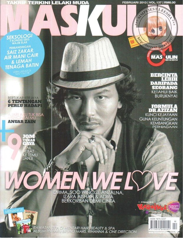 Majalah Maskulin (Febuari 2013)