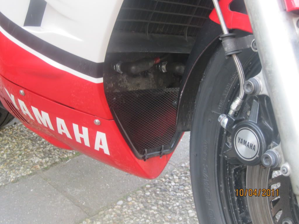 ヤマハ RZV500R ストーンガード RZV500 アンダー インナーガード