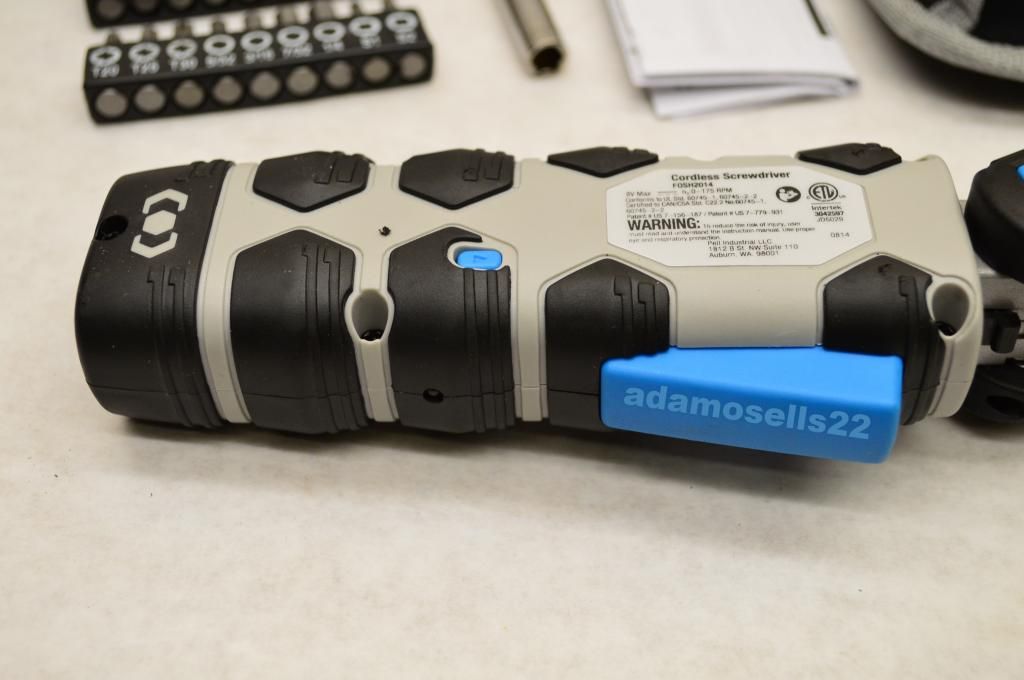 SPEEDHEX FLIPOUT CORDLESS MULTI ANGLE POWER SCREWDRIVER DRILL 8v LIION