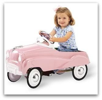 Pink Small Car