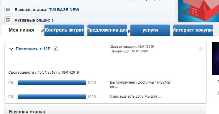 Мобильные операторы Италии: TIM - тарифы, опции, инструкции