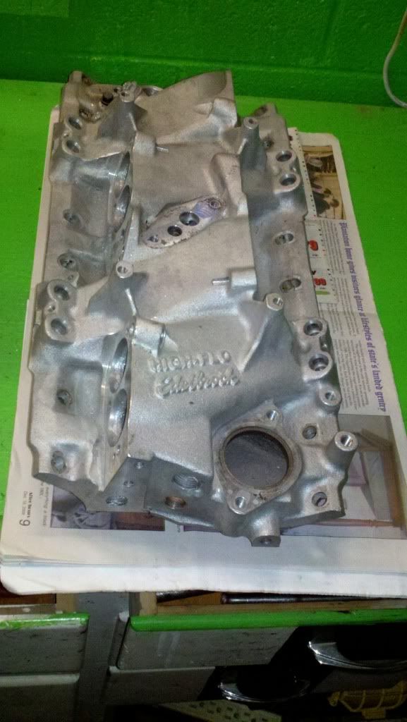 Edelbrock High Flow Intake Identification CorvetteForum Chevrolet