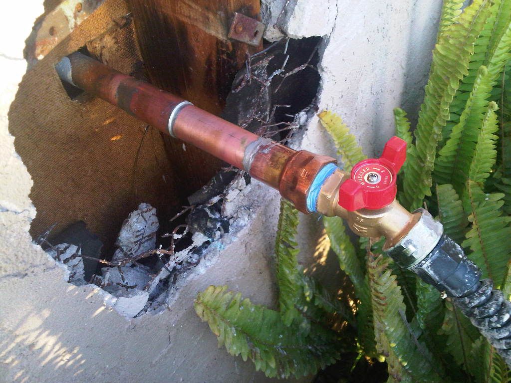pipe copper lowes twisted water paint plumbing fix construction solder convert propane building