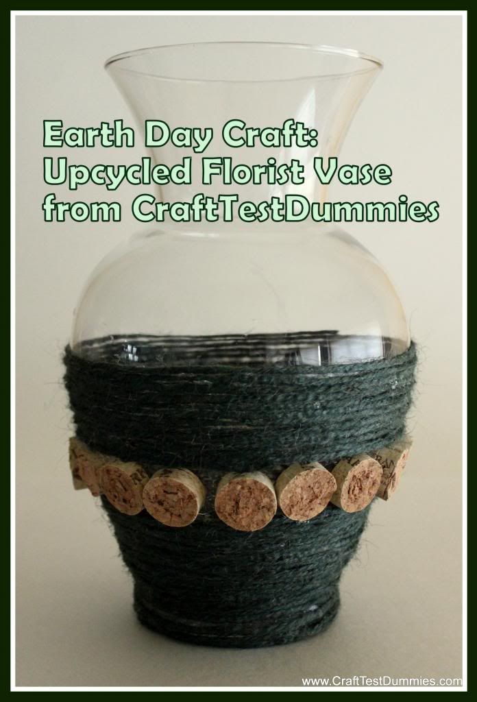 Green Craft: Upcycled florist vse