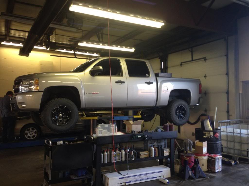 • 3.5in RC lift before and after Suspension