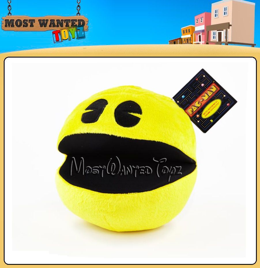 pac man soft toy