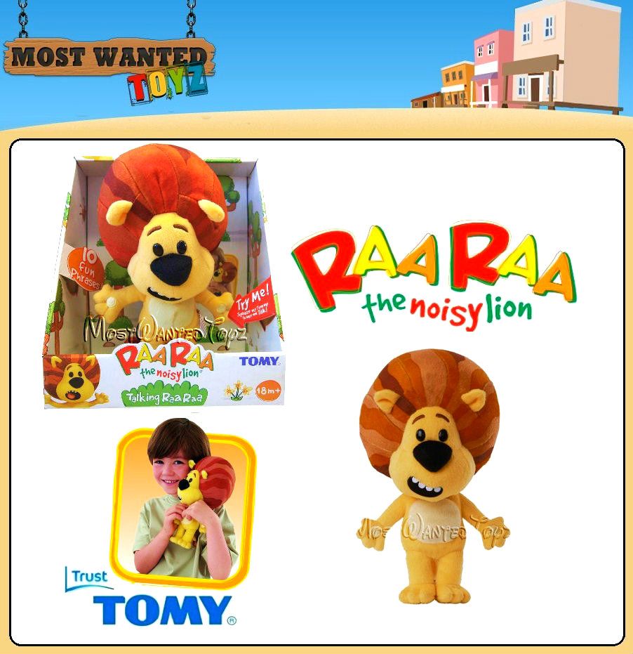 raa raa the noisy lion plush