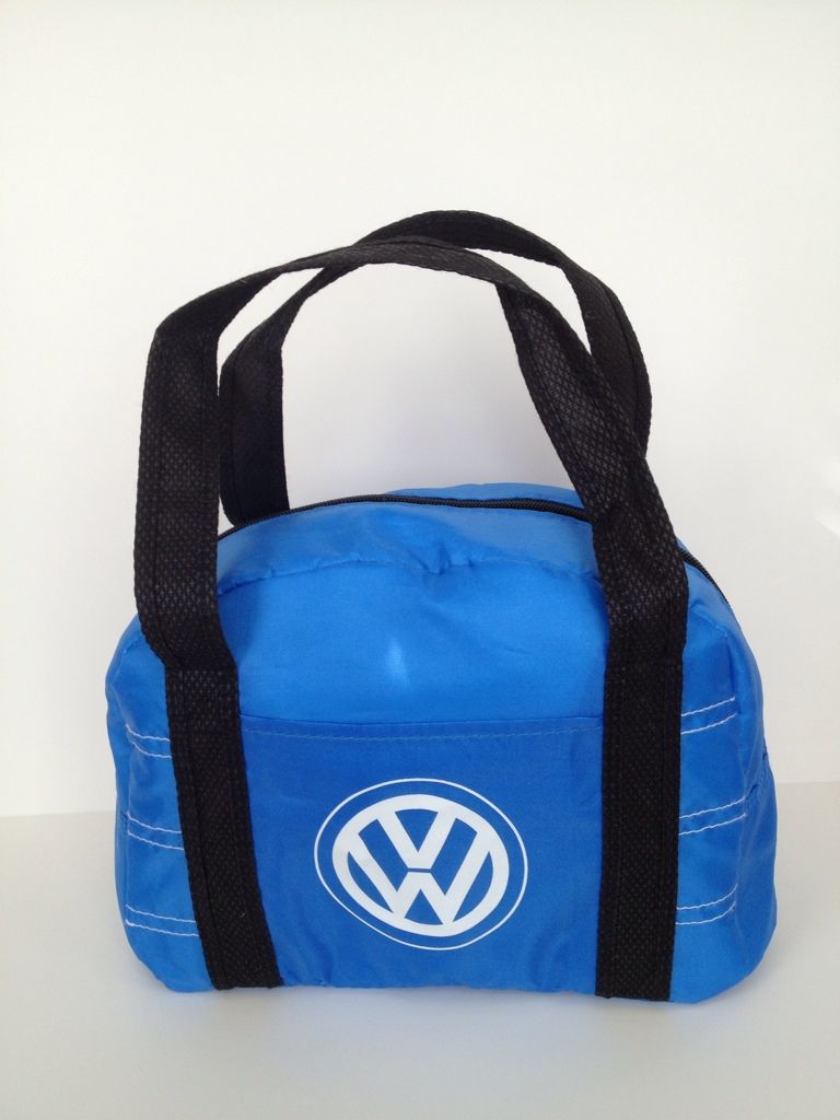 Fs: Volkswagen Vw Blue And White Golf Gti Lunch Box Lunch Cooler Tote 