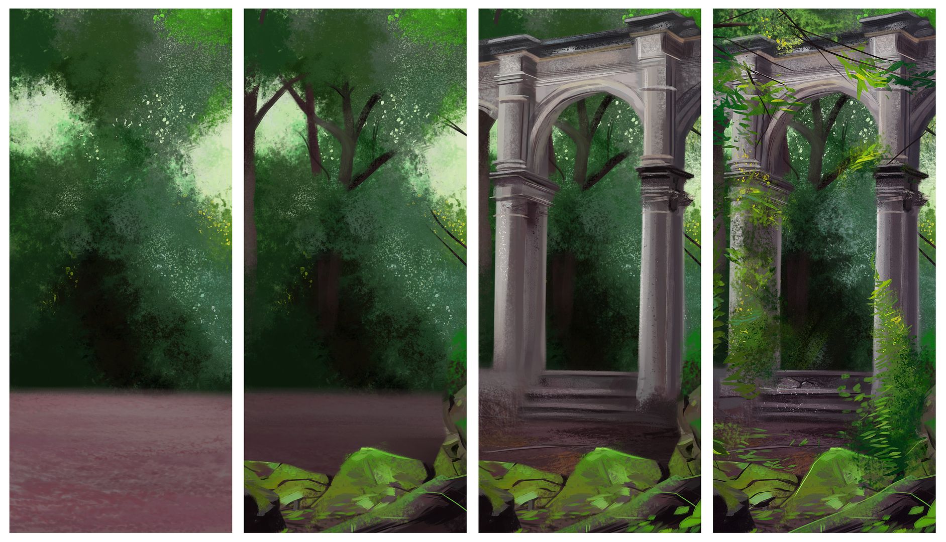 [Image: 24th-Feb---Forest-Ruins-Study---Process.jpg]