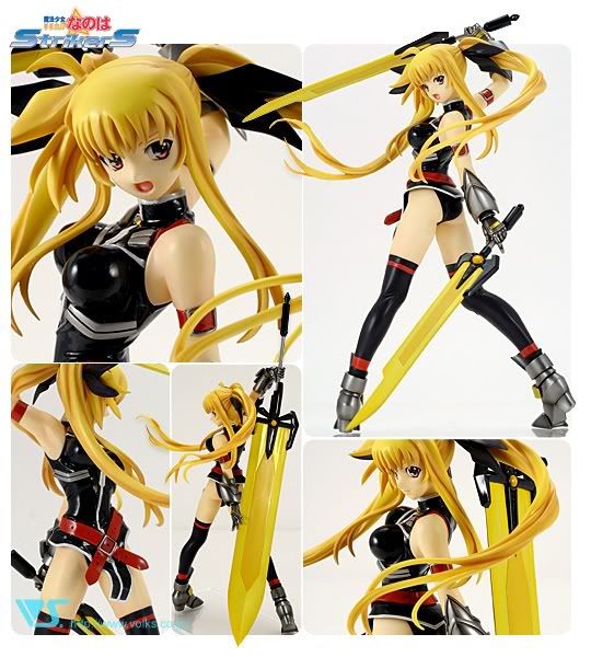 [减至600$!]volks 魔法少女奈叶 菲特 1/7 figure(另徵 .