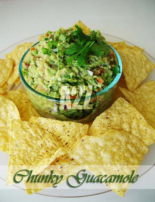 Chunky Guacamole,Spicy guacamole