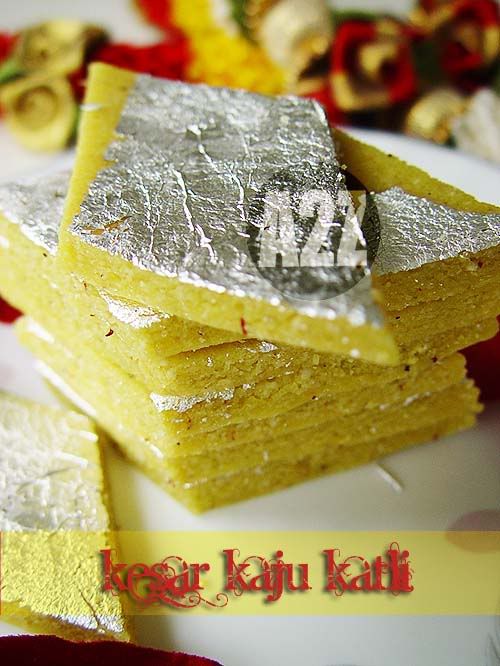 Kesar Kaju Katli