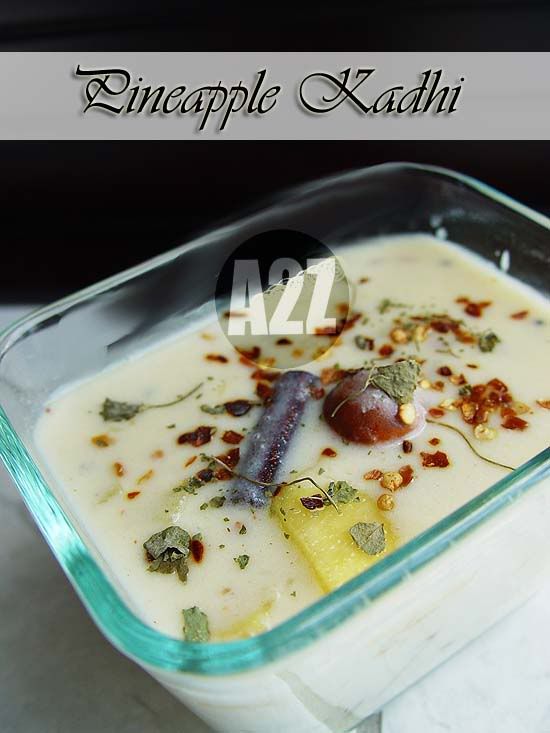 Pineapple Kadhi