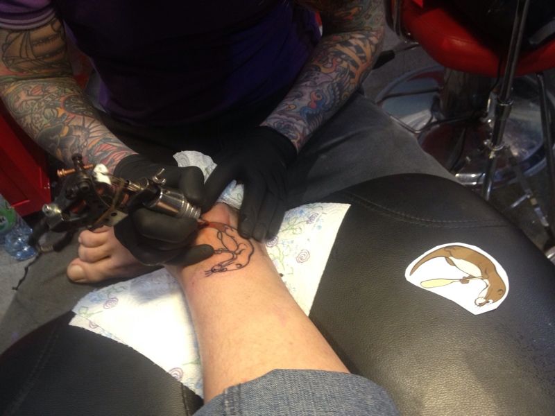 Tattoos Getting Done