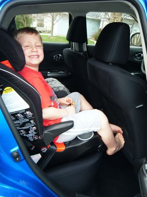 Child car seat nissan juke #3