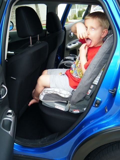 Nissan juke child seat #9