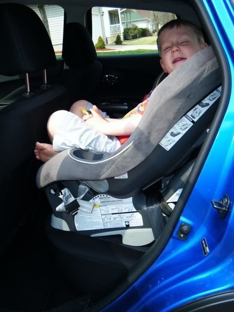 Nissan juke child seat #3