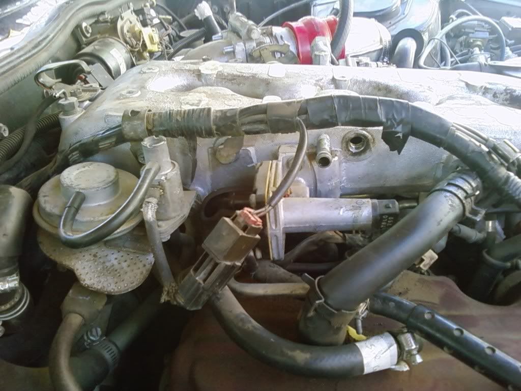 EGR removal +plenum spacer install Z31 Series 300ZX HybridZ