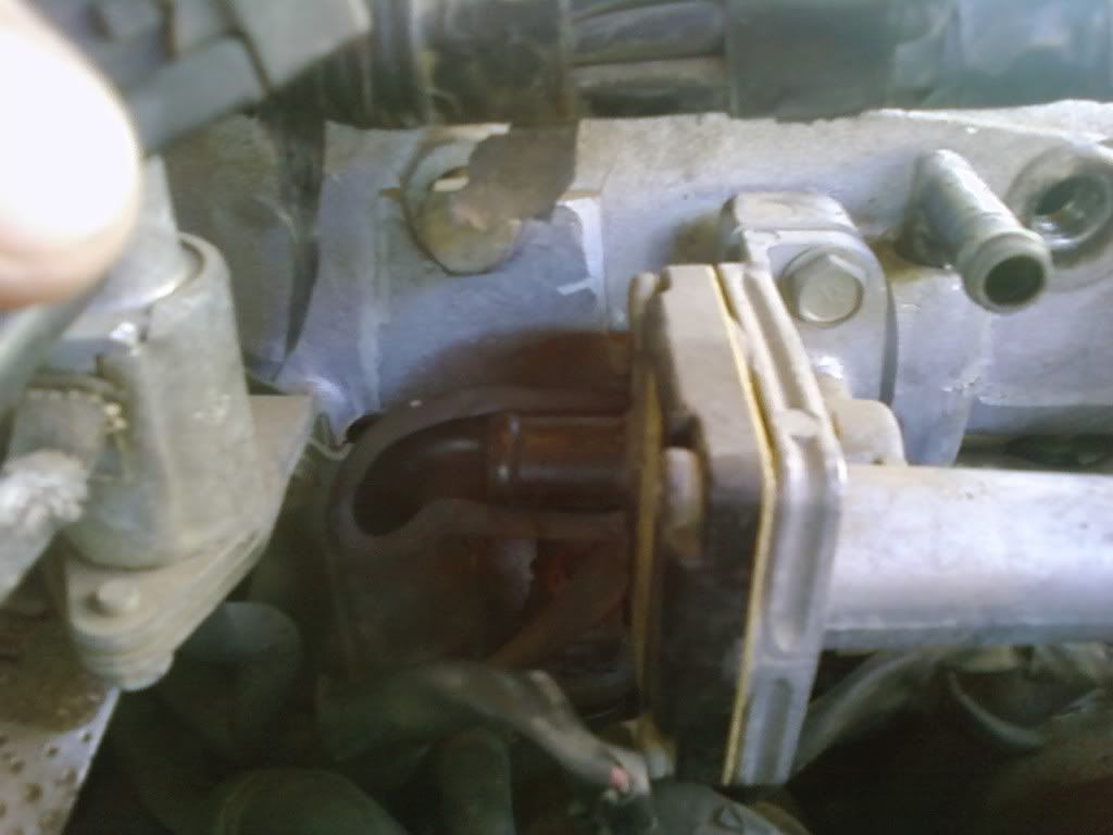 EGR removal +plenum spacer install Z31 Series 300ZX HybridZ