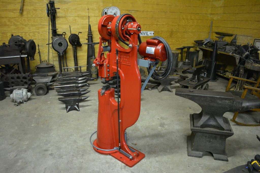 COMPLETELY REBUILT 25 LB. LITTLE GIANT POWER HAMMER Blacksmith Anvil