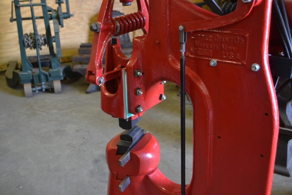 COMPLETELY REBUILT 50 LB. LITTLE GIANT POWER HAMMER Blacksmith Anvil