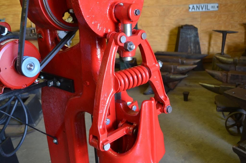 COMPLETELY REBUILT 50 LB. LITTLE GIANT POWER HAMMER Blacksmith Anvil