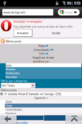 (Aporte) Opera Mini Navega Sin Saldo