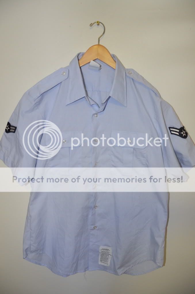 US Air Force summer uniform shirt in great condition, Period 90s 