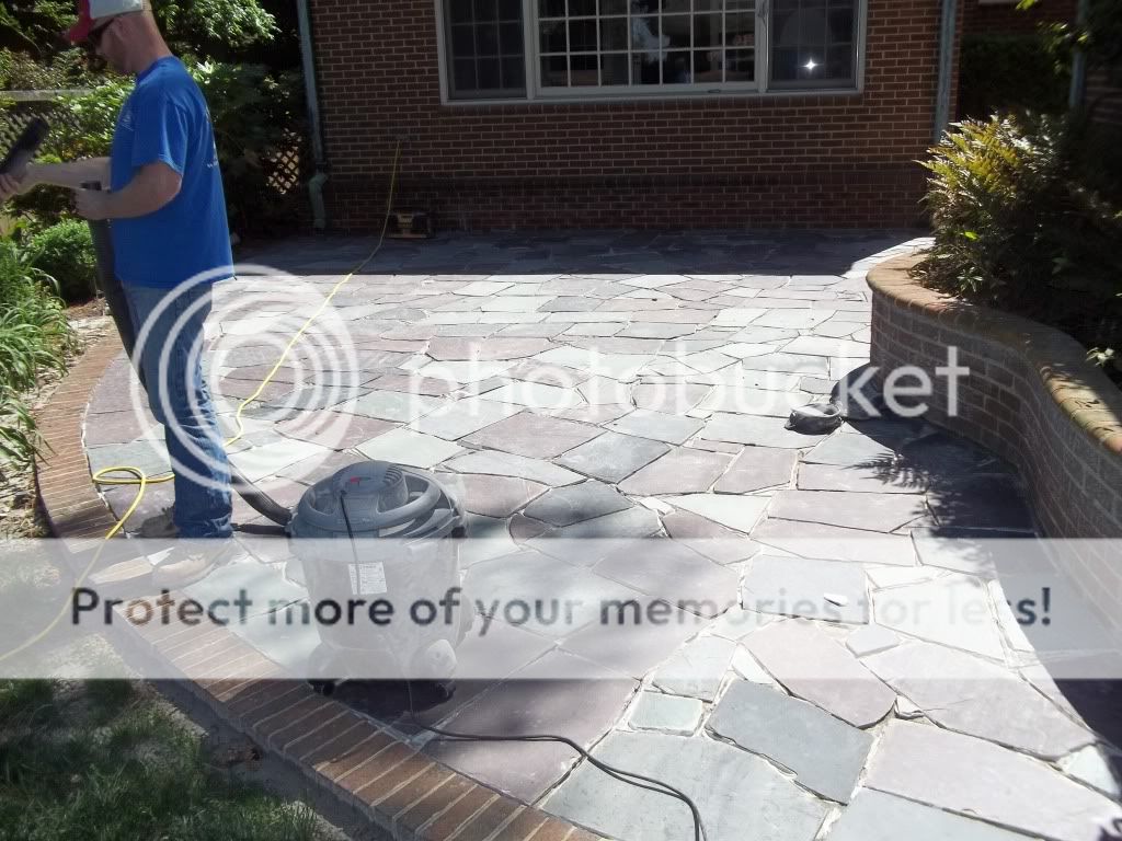 Southside Masonry Patio Pavers Regrout Project AMC911