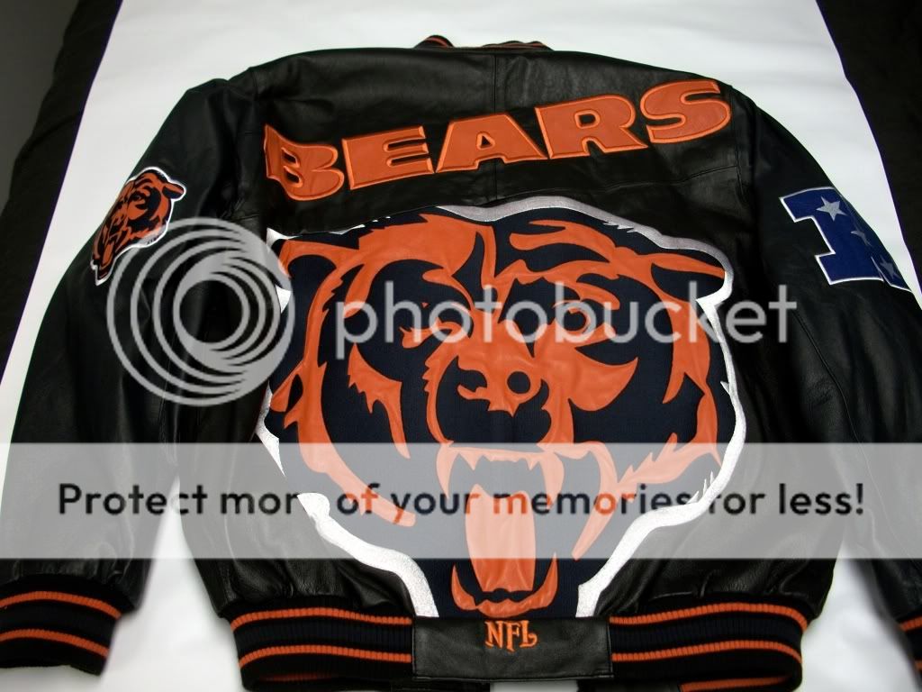 Chicago Bears Leather Jacket/ Back Photo by kw9653-2007 | Photobucket