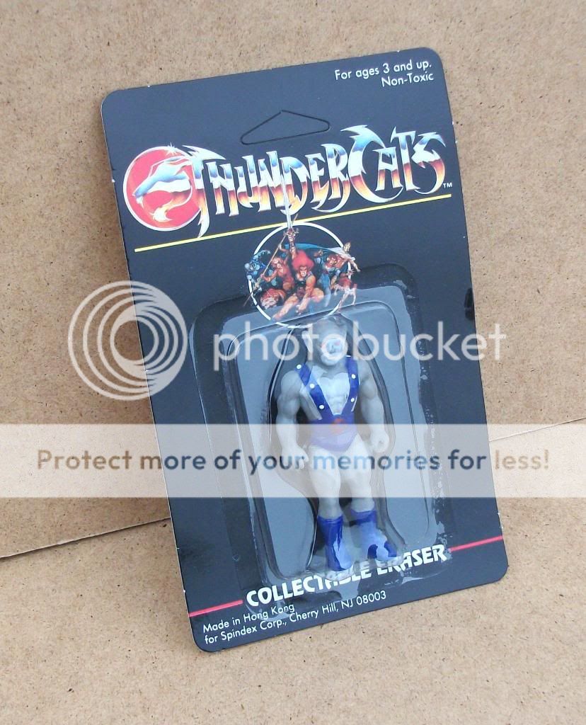 1986 Thundercats  PANTHRO ERASER  Single Pack   MOC  