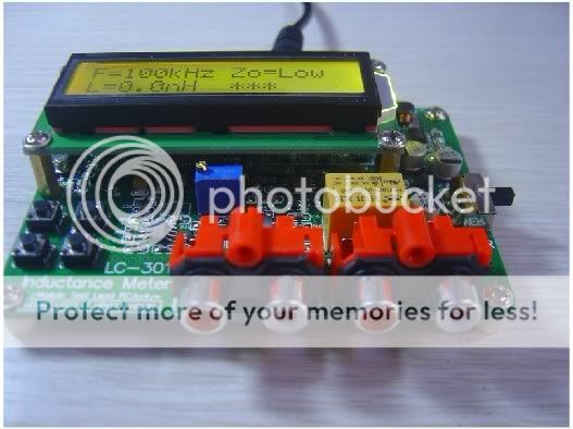   50uH SMD nH Inductance Frequence Meter High Precision L/F Test  