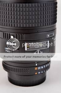 Nikon AF 105mm f2.8D Micro Lens with BW filter   Nikkor Macro  