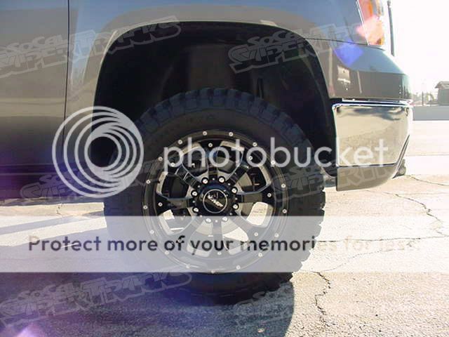 2011 Chevy GMC 2500HD BMF Novakane Wheels Black 20 x 10