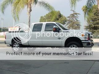 2011 Ford f250 level kit #2