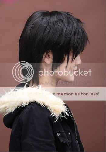 Izaya Orihara DuRaRaRa DRRR Black Cosplay Wig RW46