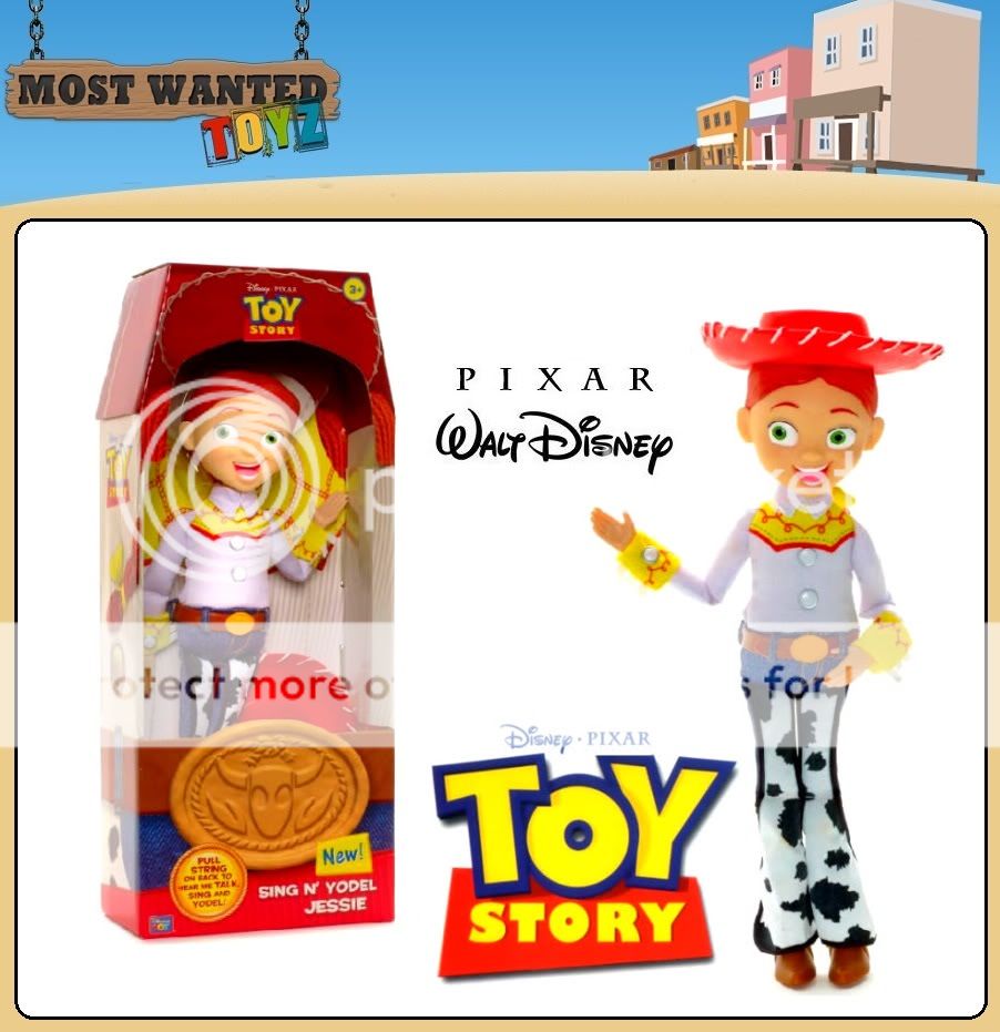 Disney Pixars Toy Story   Sing n Yodel Talking Jessie Doll   NEW 