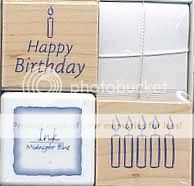 Hero Arts Wish Prints Happy Birthday Rubber Stamp Set  