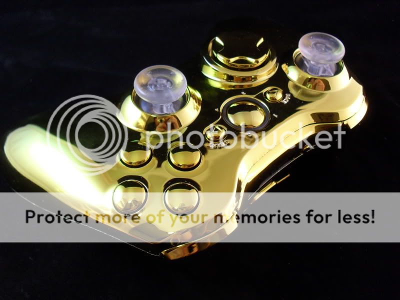 Gold Xbox 360 Controller Rapid Fire Mod Modded Cod MW3